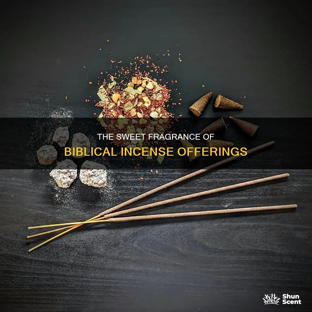 what was the incense offering made of