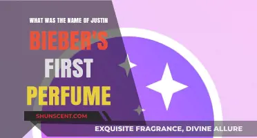 Justin Bieber's First Perfume: Unveiling the Iconic Scent's Name