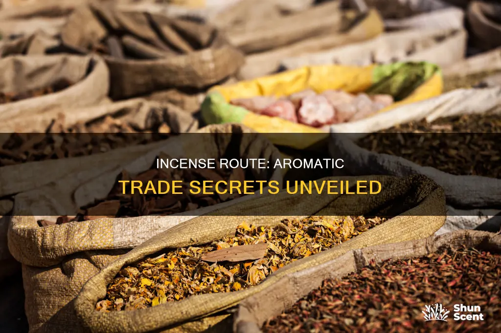 what was traded in the incense route