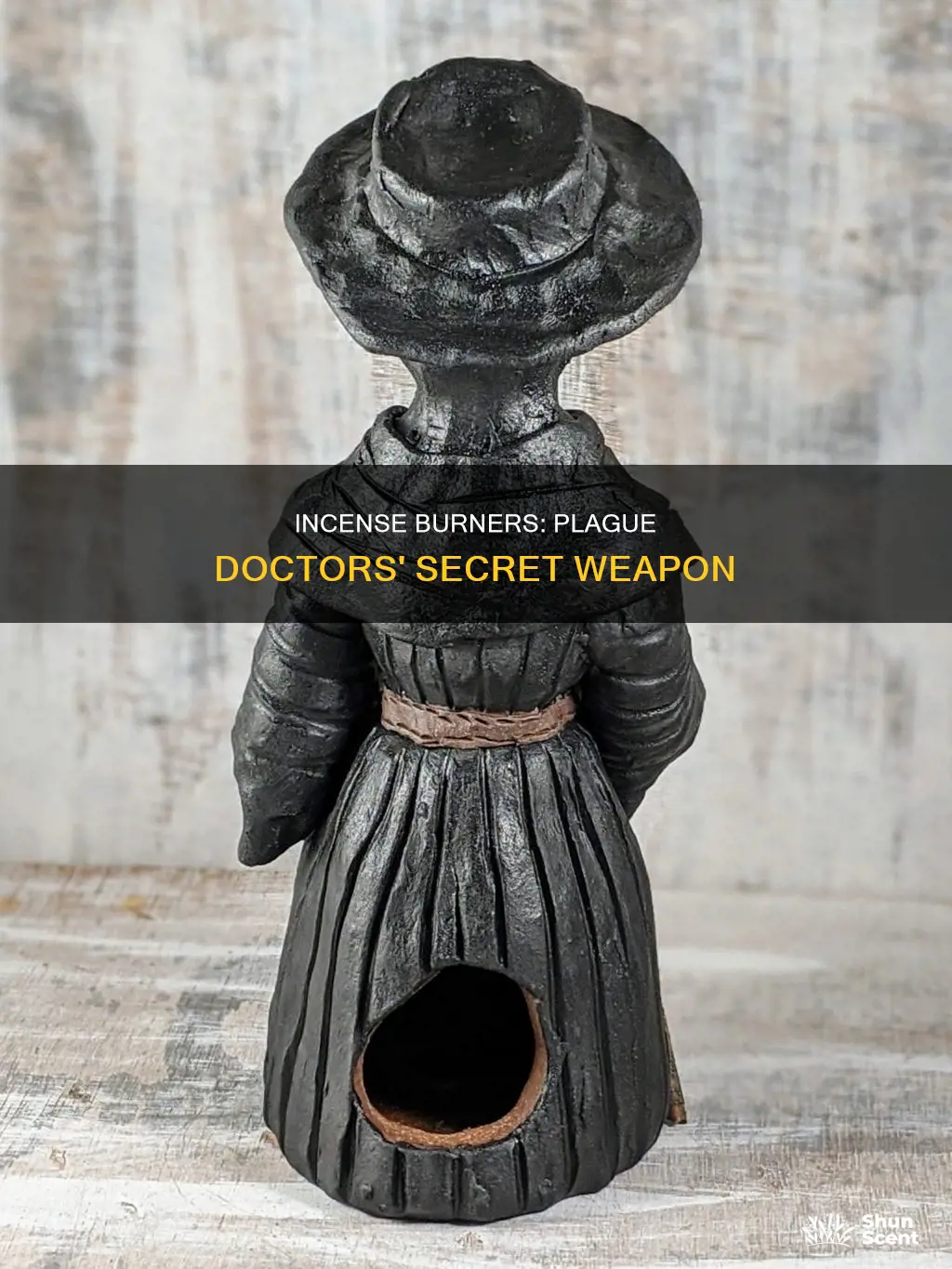 what were the incense burners plague doctors use