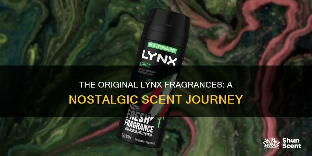what were the original lynx fragrances