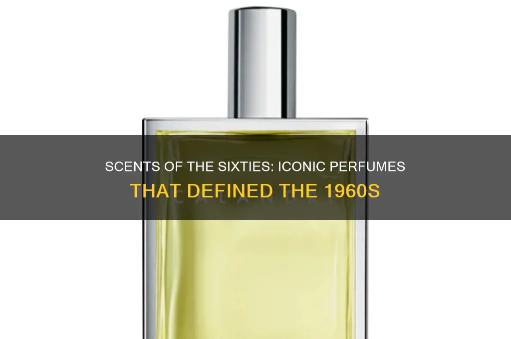 what were the popular perfumes in the 1960s