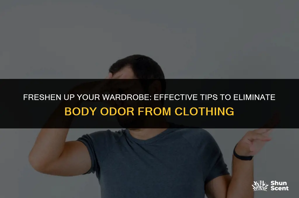 what will get body odor out of clothing