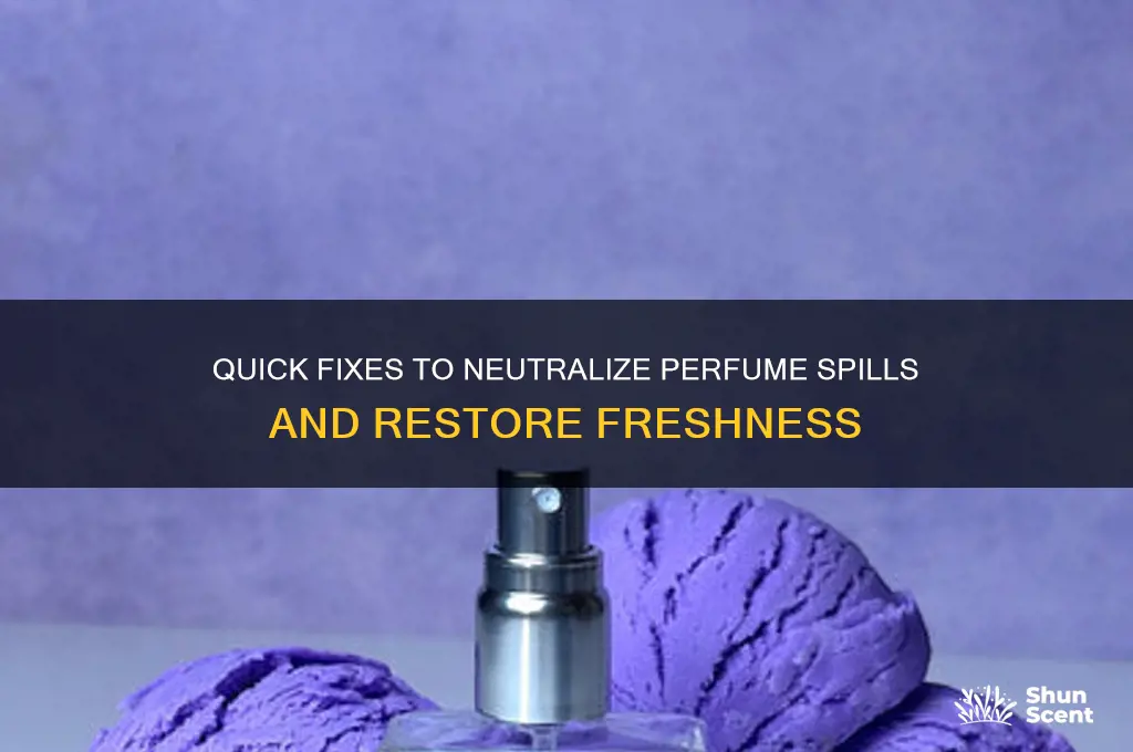 what will neutraluze perfume spill
