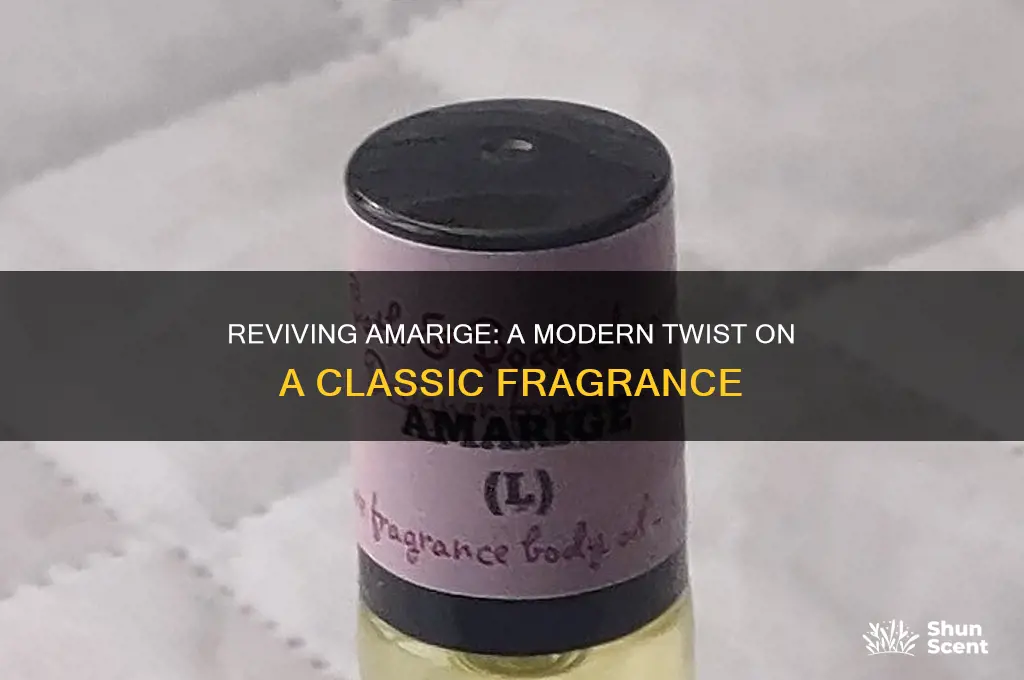 what would be an updated version of amarige perfume