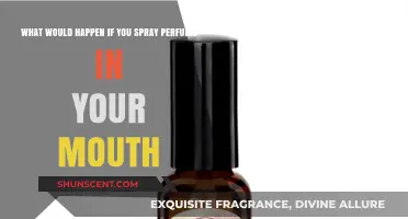 Spraying Perfume in Your Mouth: Risks, Side Effects, and Dangers Explained