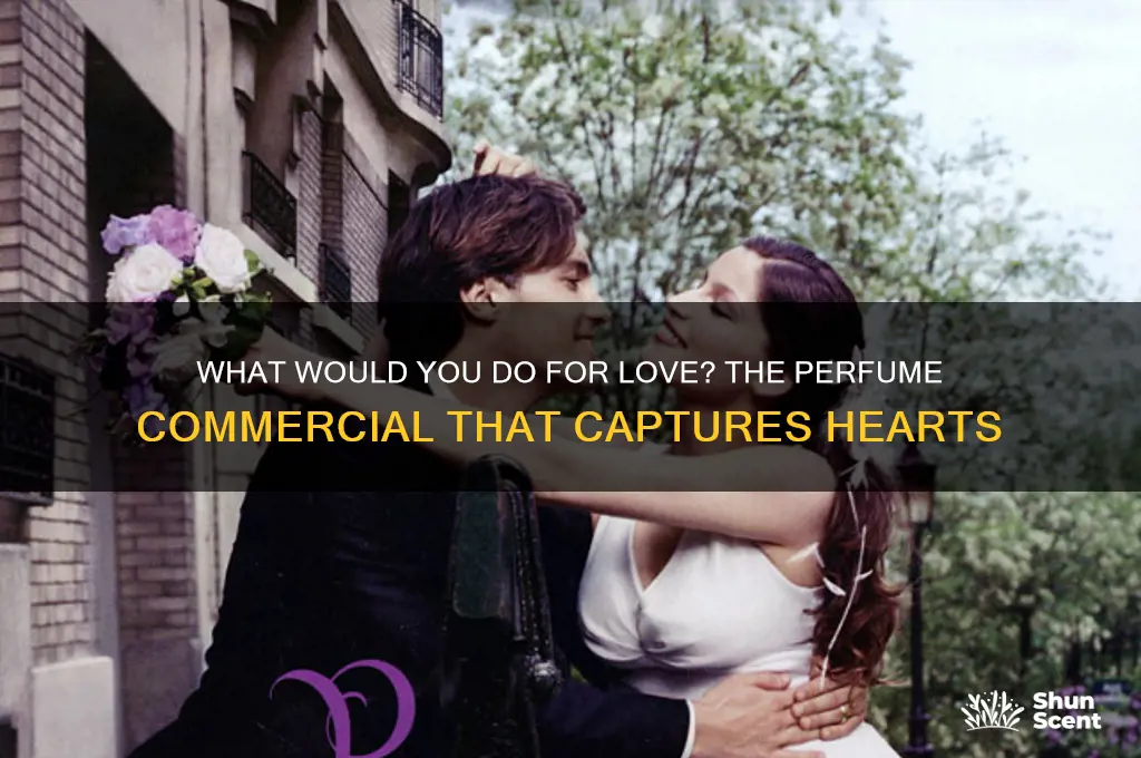 what would you do for love perfume commercial