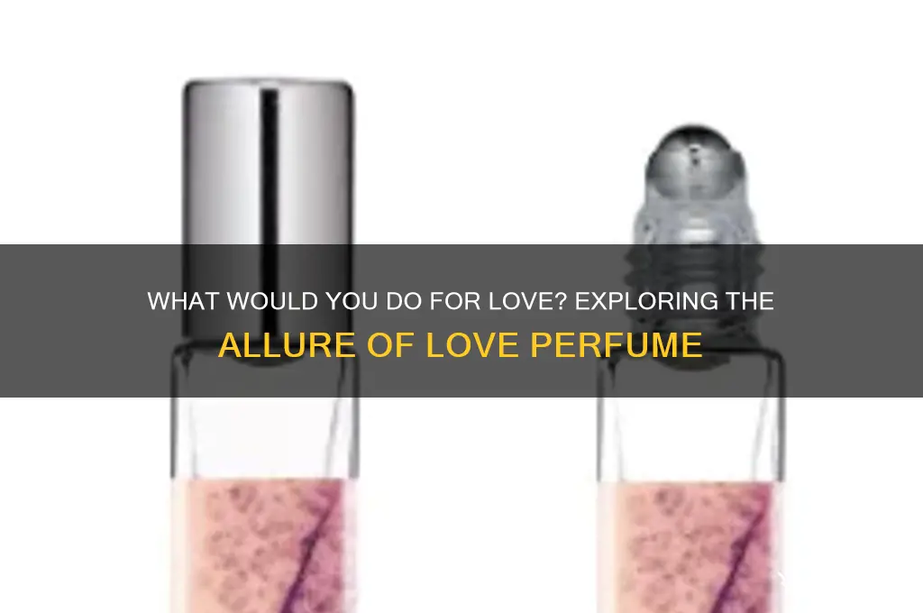 what would you do for love perfume
