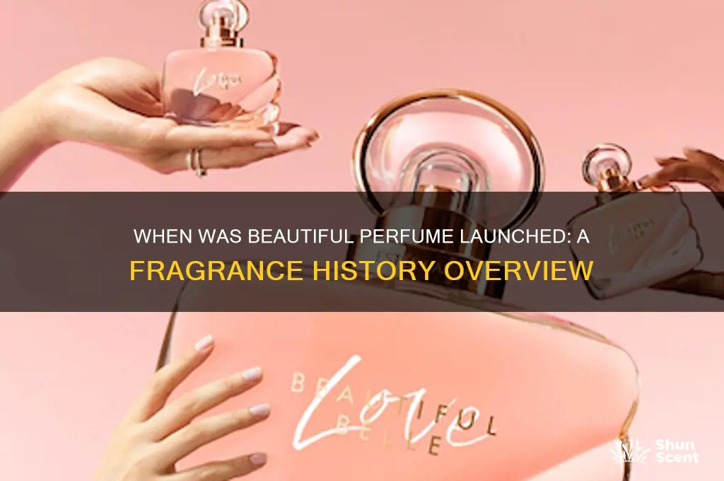 what year did beatiful perfume