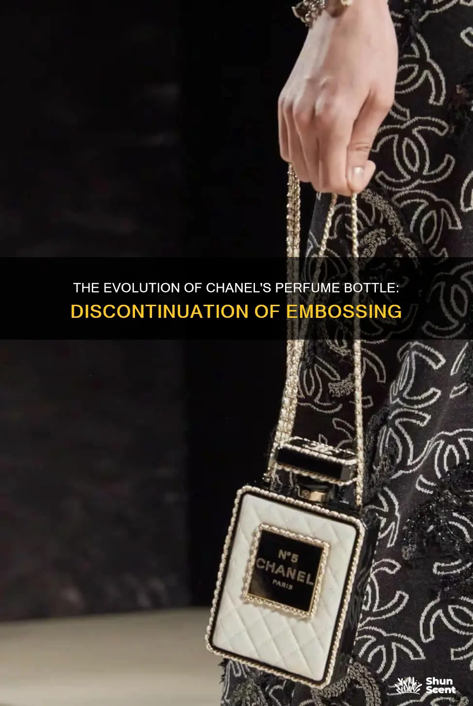 what year did chanel stop embossing perfume bottles