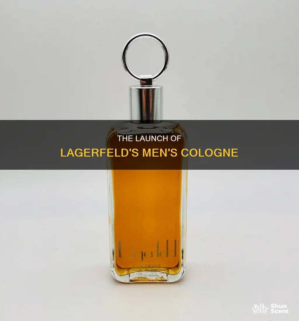 what year did lagerfeld mens cologne come out