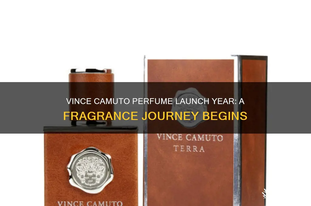 what year did vince camuto perfume come out