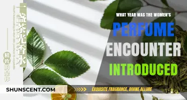 Discovering the Year Women's Encounter Perfume Was Introduced