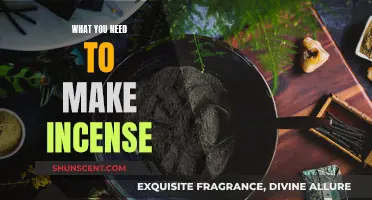 Creating Incense: Essential Ingredients and Tools