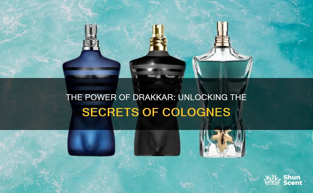 what your cologne says about you drakkar