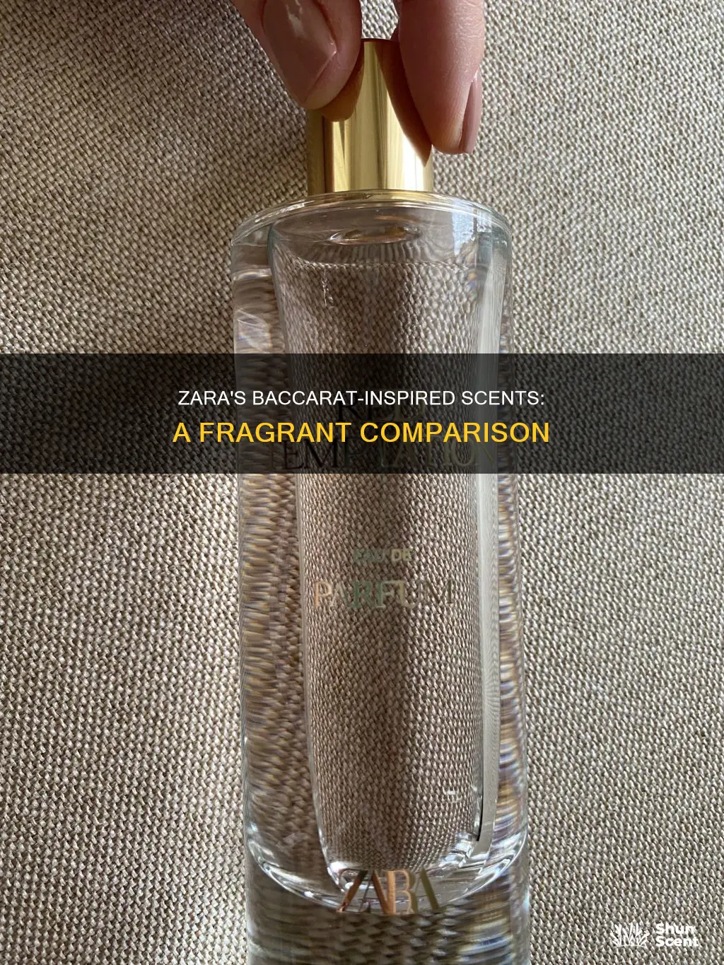 what zara perfume smells like baccarat