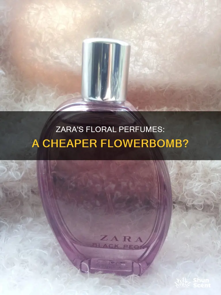 what zara perfume smells like flowerbomb