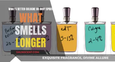 Colognes vs Body Sprays: Which Scents Last Longer?