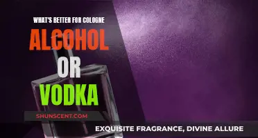 Colognes' Alcohol and Vodka: Which is the Better Option?