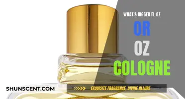 Understanding Cologne Sizes: Fl Oz vs. Oz