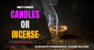 Candles vs. Incense: Which Fragrance Has a Stronger Scent?