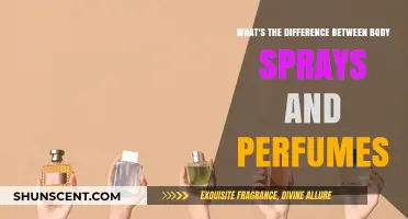 Body Sprays vs. Perfumes: Understanding the Key Differences and Uses