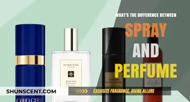Spray vs. Perfume: Understanding the Key Differences and Uses