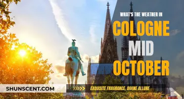 Cologne in Mid-October: Sunny Days and Cultural Delights