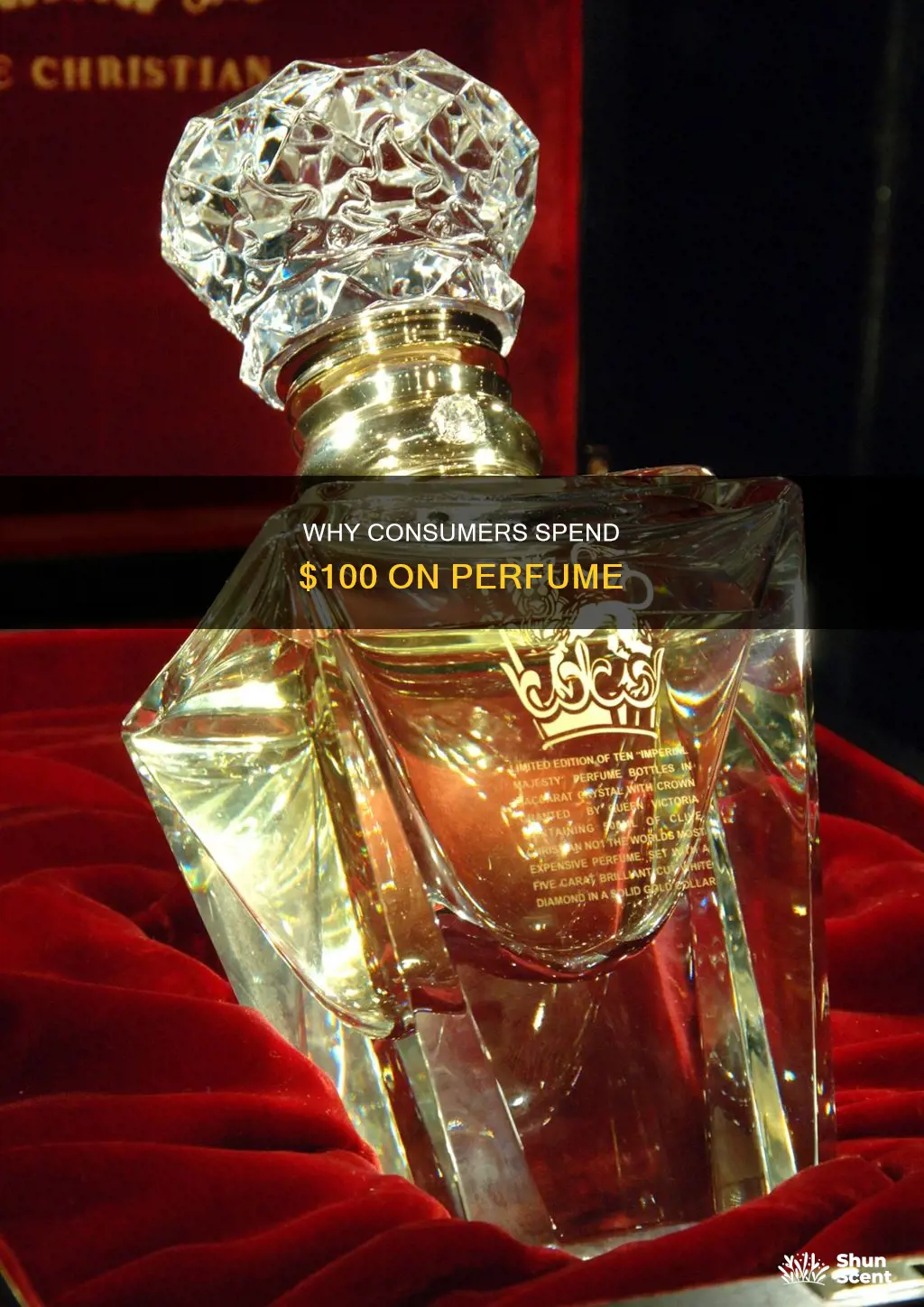 when consumers pay 100 for a bottle of perfume