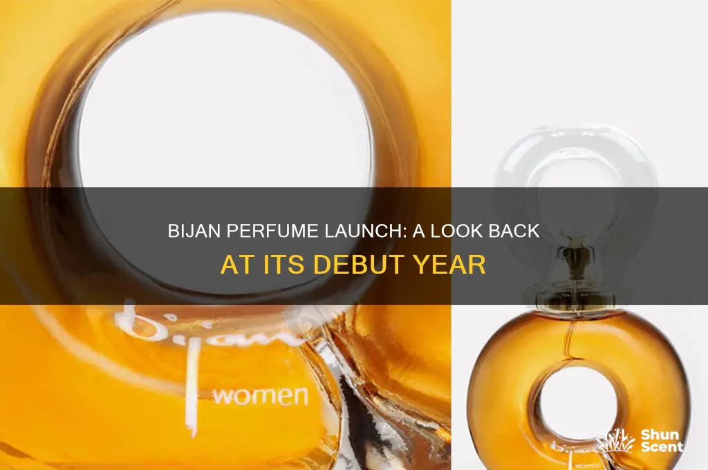 when did bijan perfume come out