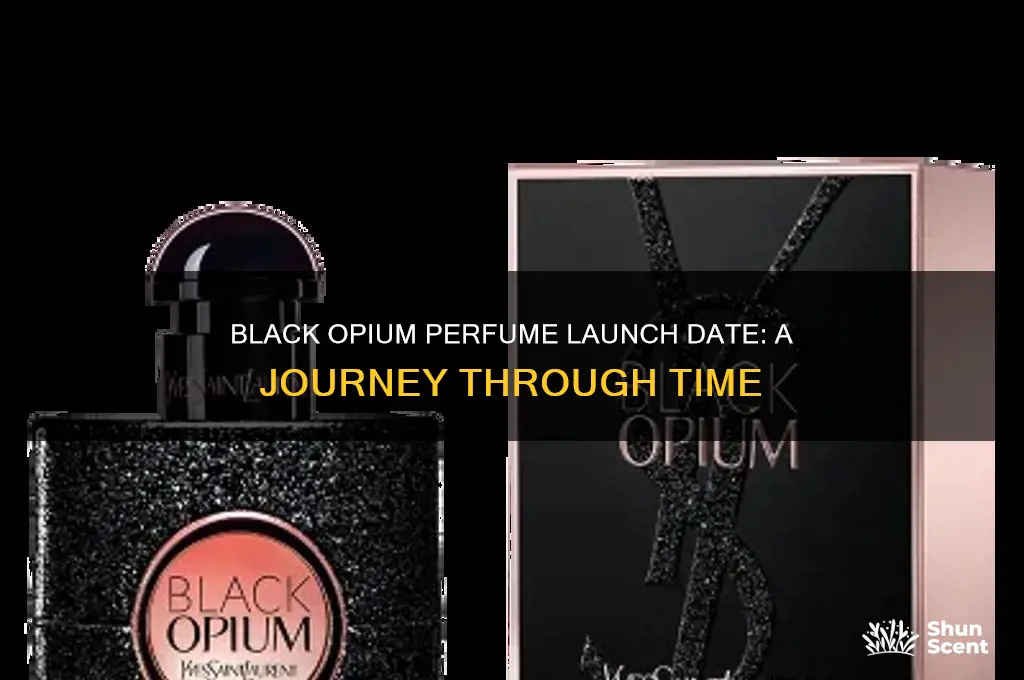 when did black opium perfume come out