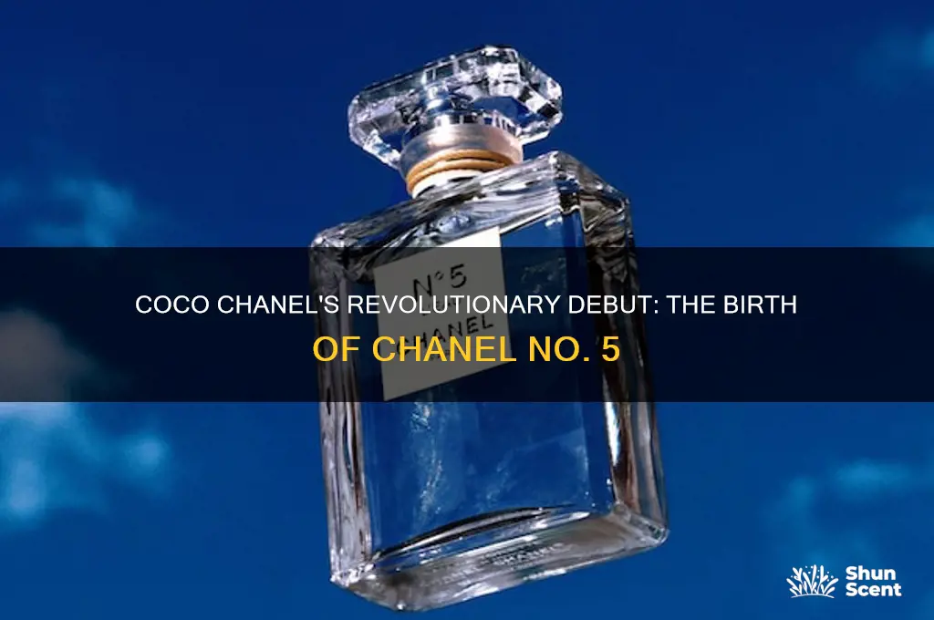 when did coco chanel introduce her first perfume chanel 5