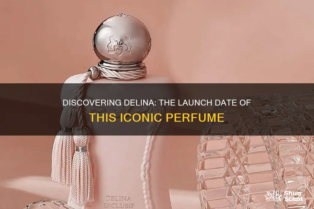 when did delina perfume come out
