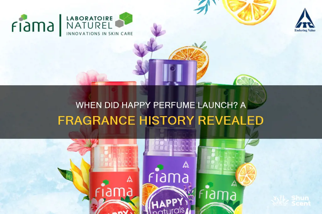when did happy perfume come out
