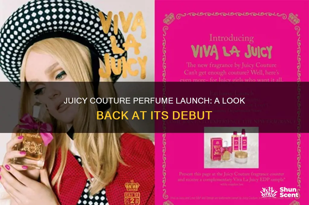 when did juicy couture perfume come out