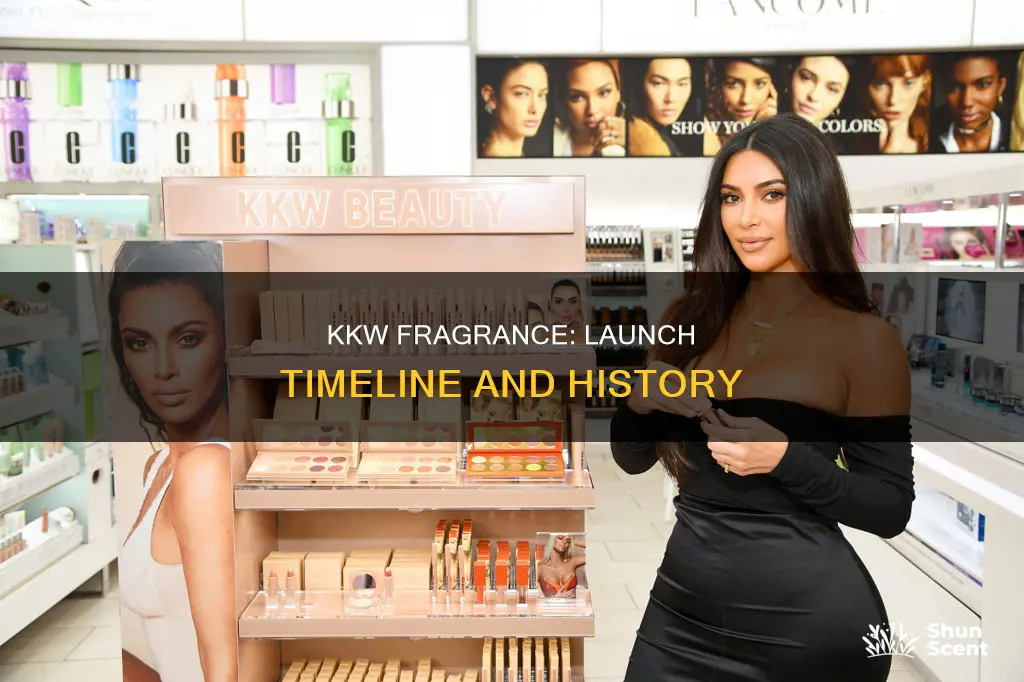 when did kkw fragrance launch