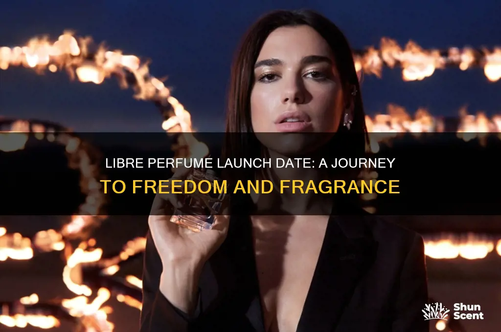 when did libre perfume come out