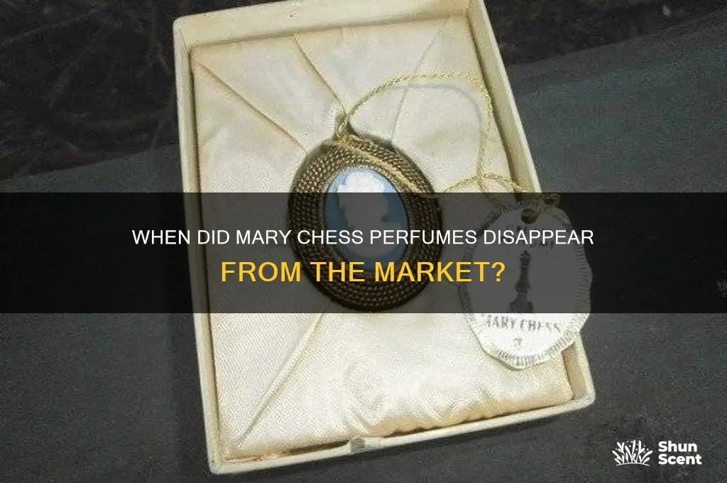 when did mary chess perfums discontinue