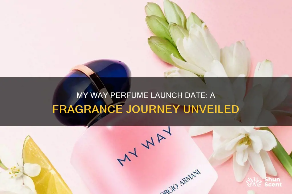 when did my way perfume come out