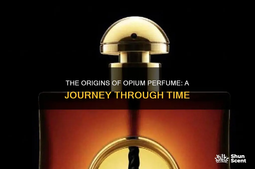 when did perfume opium come out