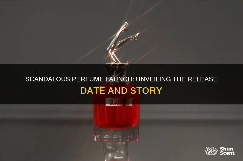 when did scandalous perfume come out