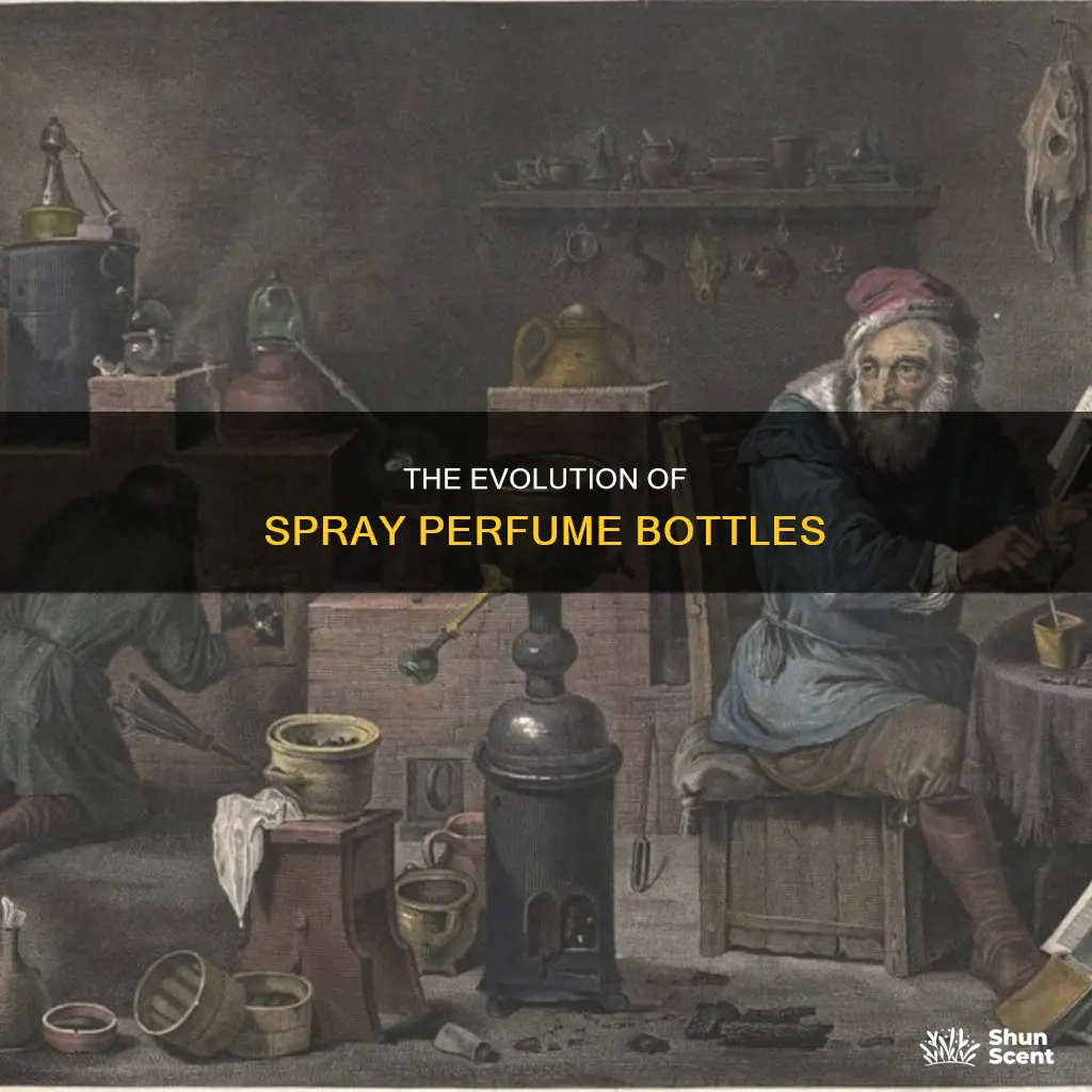 when did spray perfume bottles come out