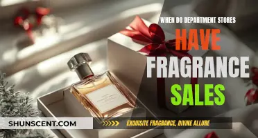 Department Store Fragrance Sales: When to Shop and Save