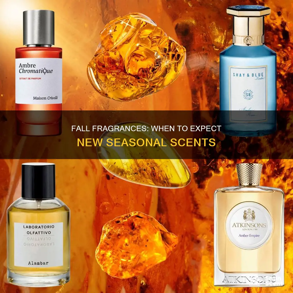 when do fall fragrances come out