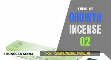 Growth Incense: When Can You Get It?