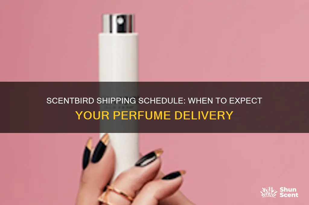 when do perfumes get shipped on scentbird