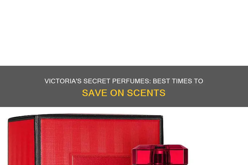 when do victoria secret perfumes go on sale
