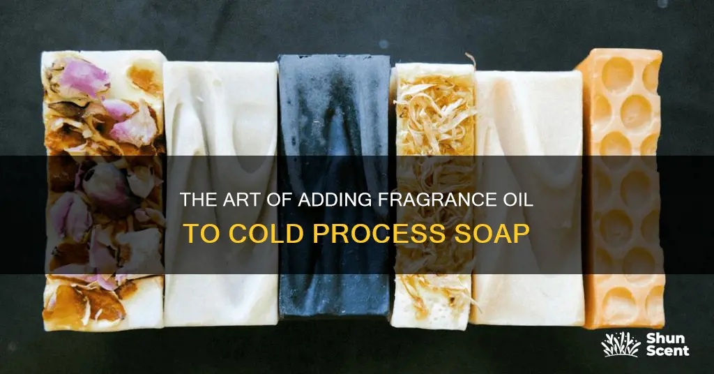 when do you add fragrance oil to cold process soap