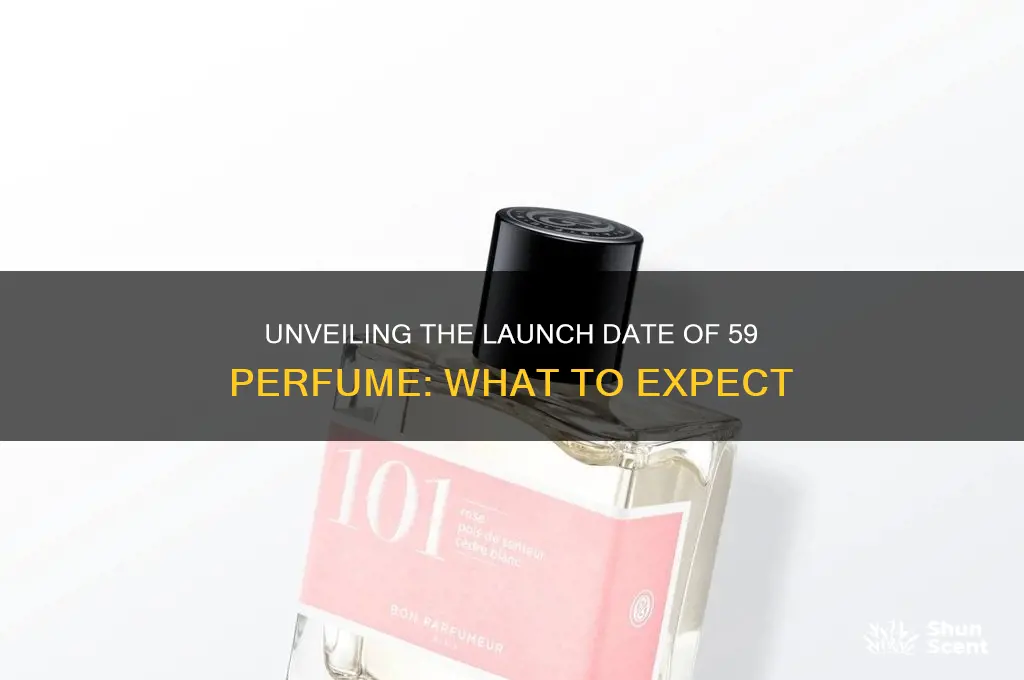when does 59 perfume come out