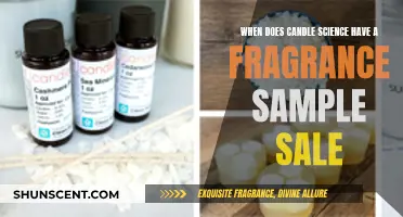 Candle Science Fragrance Sample Sale Dates Revealed